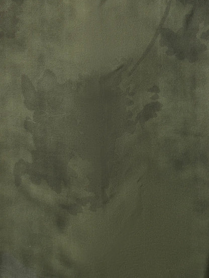 Olive Eden Silk Chiffon Saree with earthy tones