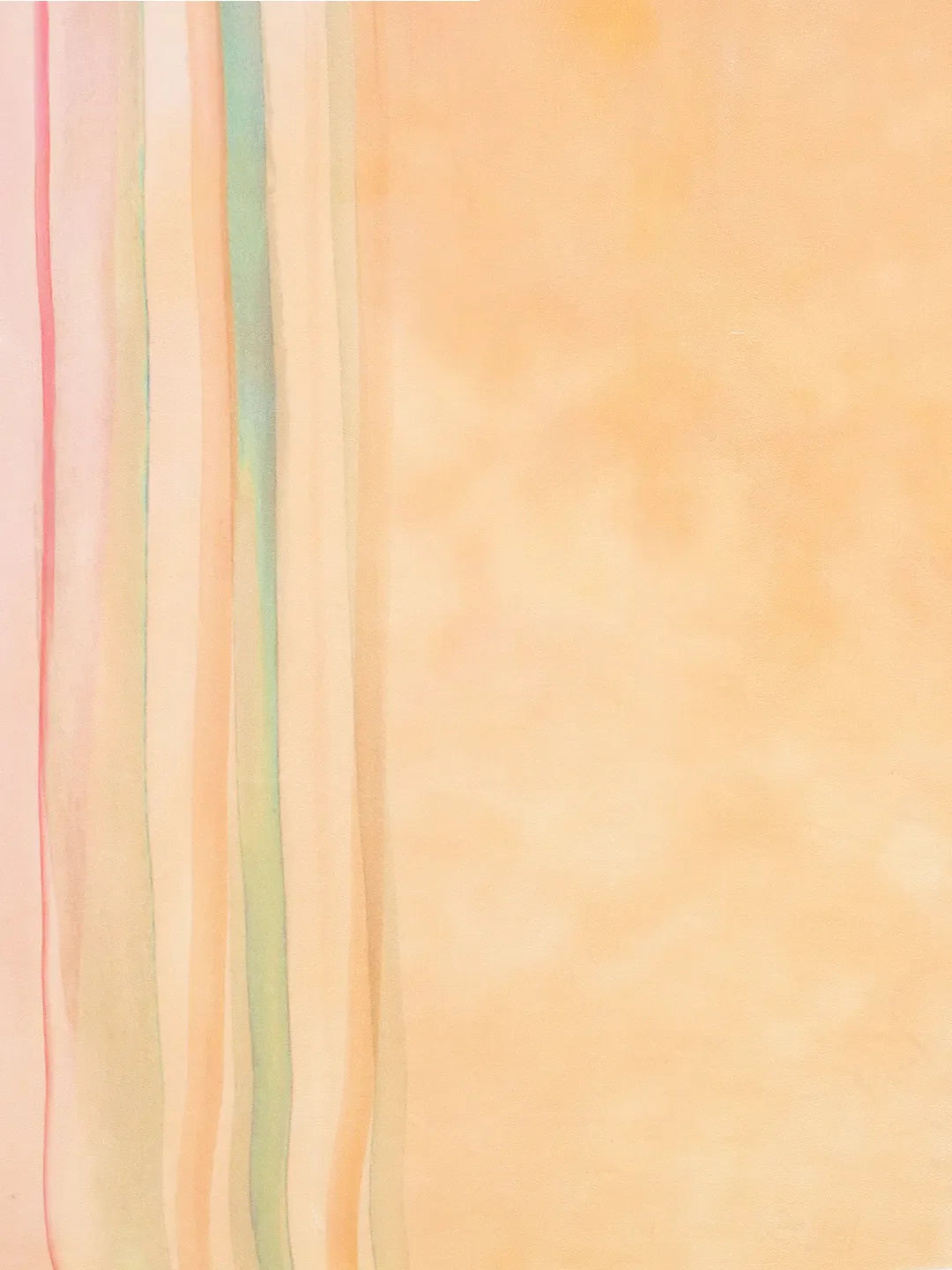 Osiana Silk Crepe Saree in pastel hues