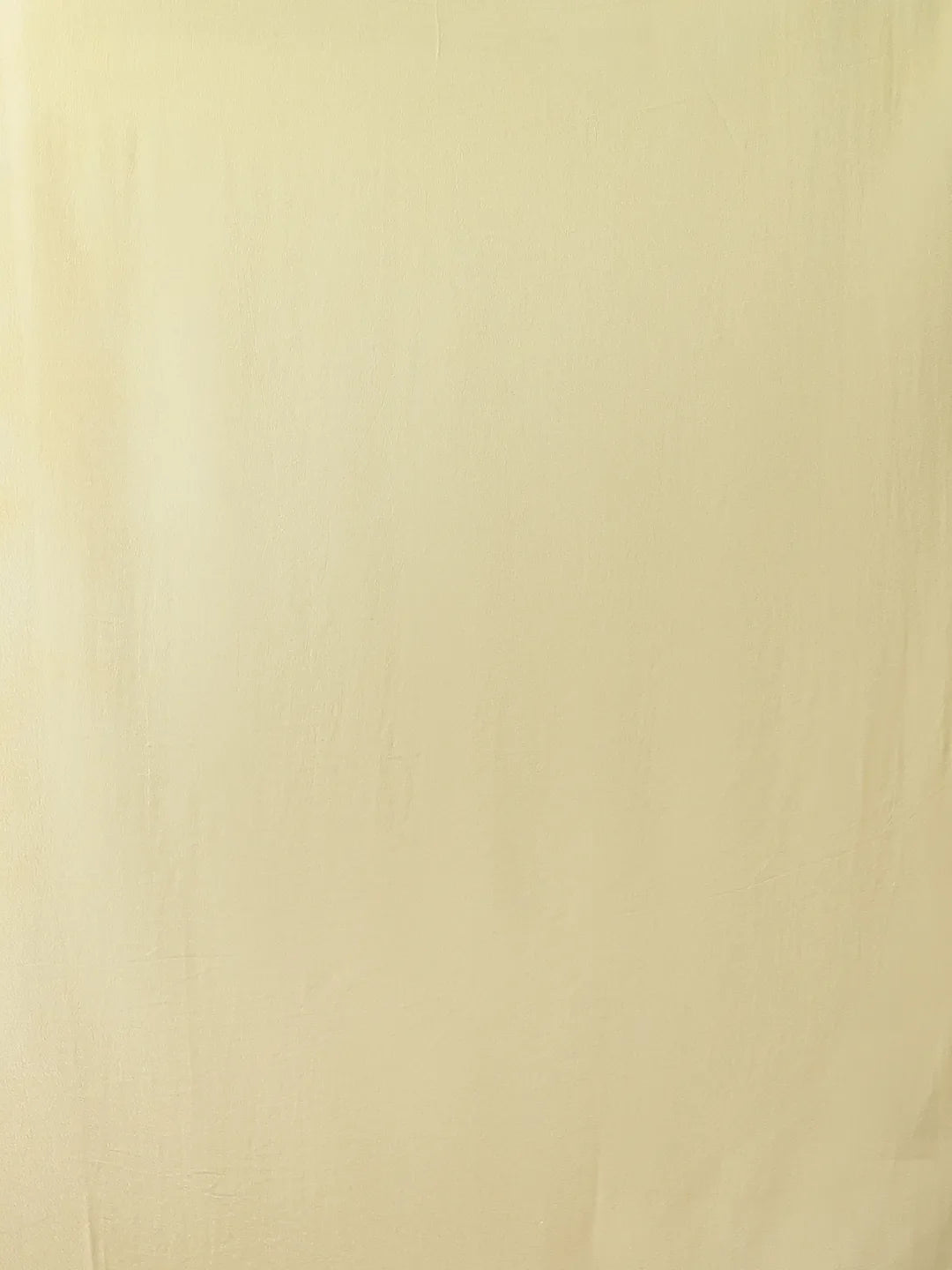 Soleil Yellow Crepe Silk Saree with Floral Patterns