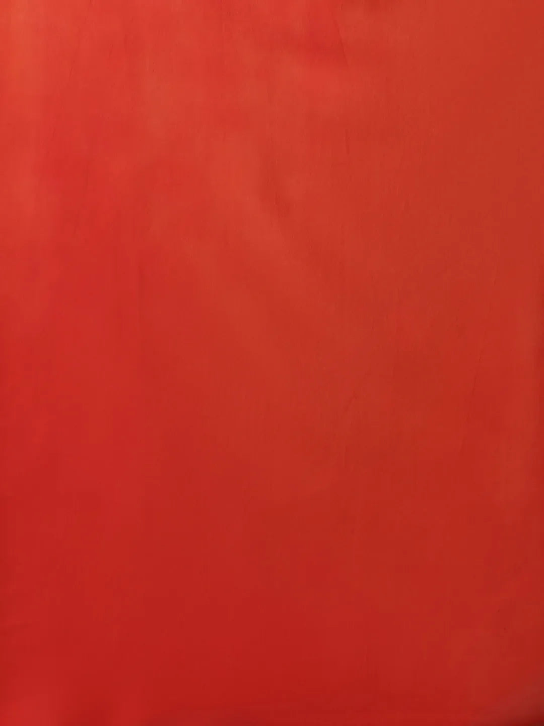 Tangerine Silk Chiffon Saree with bold orange tones