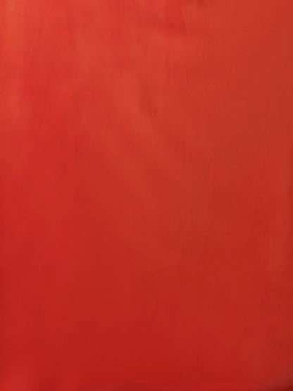Tangerine Silk Chiffon Saree with bold orange tones